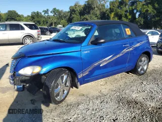 2005 Chrysler PT Cruiser GT with VIN 3C3AY75S75T363958, listed as a Copart auction lot 72563194 with 49,918 mi miles and Salvage Title. Bid and sale history available at carsss.com. Image 1.