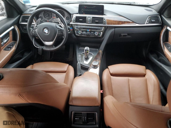 2016 BMW 3 Series 328i xDrive with VIN WBA8E3G56GNT78843, listed as a Copart auction lot 89106735 with 107,033 mi miles and Salvage Title. Bid and sale history available at carsss.com. Image 8.