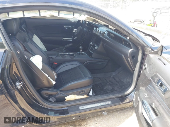 2021 Ford Mustang GT with VIN 1FA6P8CF0M5136535, listed as a IAAI auction lot 42213751 with 35,657 mi miles and . Bid and sale history available at DreamBid. Image 5.