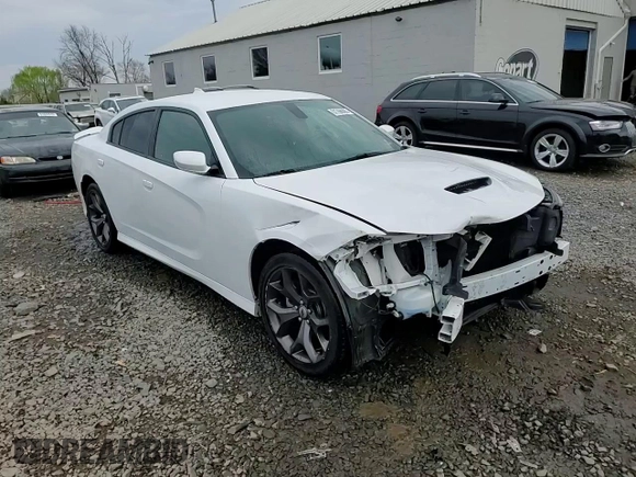 2019 Dodge Charger GT with VIN 2C3CDXHGXKH747040, listed as a Copart auction lot 51766005 with 70,964 mi miles and Salvage Title. Bid and sale history available at DreamBid. Image 14.
