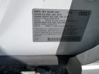 2024 Audi Q5 Premium with VIN WA1ABAFY2R2150639, listed as a Copart auction lot 57469535 with 6,557 mi miles and Salvage title. Bid and sale history available at DreamBid. Image 14.