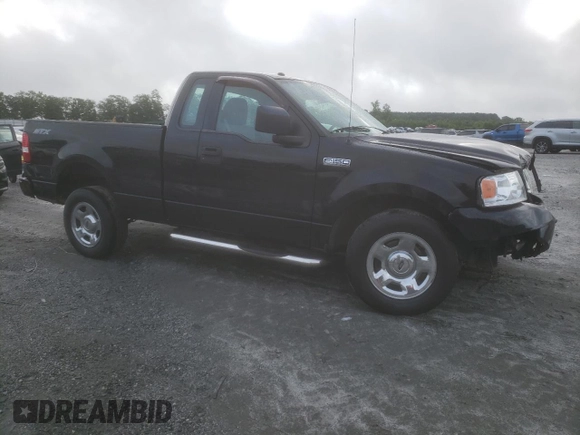 2006 Ford F-150 XL with VIN 1FTRF12W26NA76716, listed as a Copart auction lot 60450765 with 96,369 mi miles and Salvage title. Bid and sale history available at DreamBid. Image 4.