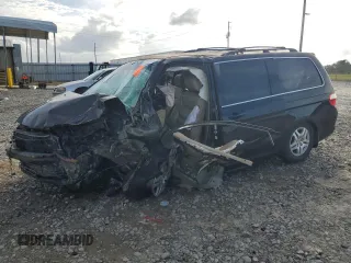2007 Honda Odyssey EX-L with VIN 5FNRL38757B070106, listed as a Copart auction lot 79815514 with 0 mi miles and Non Repairable. Bid and sale history available at carsss.com. Image 1.