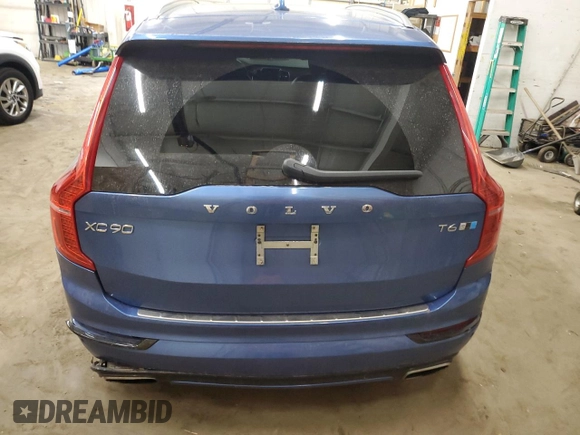 2019 Volvo XC90 R-Design with VIN YV4A22PMXK1448629, listed as a Copart auction lot 51045795 with 88,345 mi miles and Salvage Title. Bid and sale history available at carsss.com. Image 6.