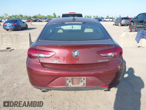 2018 Buick Regal Preferred with VIN W04GL6SX8J1158093, listed as a IAAI auction lot 41976400 with 90,171 mi miles and . Bid and sale history available at DreamBid. Image 16.