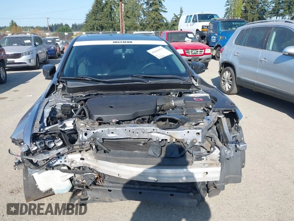 2015 Acura TLX V6 with VIN 19UUB2F32FA025334, listed as a IAAI auction lot 42099075 with 107,409 mi miles. Bid and sale history available at carsss.com. Image 13.