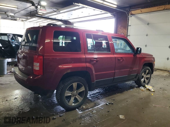 2016 Jeep Patriot High Altitude with VIN 1C4NJRFBXGD597578, listed as a Copart auction lot 58857115 with 128,911 mi miles and Salvage title. Bid and sale history available at DreamBid. Image 3.