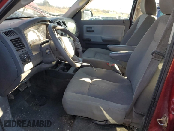 2006 Dodge Dakota ST with VIN 1D7HW28K66S706928, listed as a Copart auction lot 81569314 with 161,319 mi miles and Salvage Title. Bid and sale history available at DreamBid. Image 7.