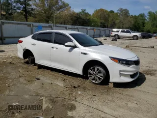 2016 Kia Optima LX z VIN KNAGT4L3XG5095261, wystawiony jako Copart lot #54756295 z przebiegiem 163 125 mil mil oraz Szkoda całkowita • Salvage title. Historia ofert i sprzedaży dostępna na DreamBid. Obrazek 4.