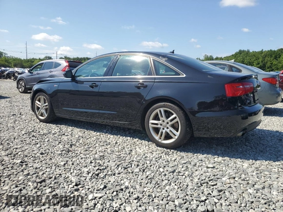 2012 Audi A6 Premium Plus with VIN WAUGGAFC1CN131881, listed as a Copart auction lot 62685825 with 158,702 mi miles and Clean title. Bid and sale history available at DreamBid. Image 2.