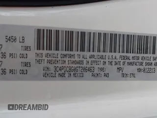 2016 Dodge Journey SXT with VIN 3C4PDCBG0GT206463, listed as a IAAI auction lot 41832864 with 135,409 mi miles. Bid and sale history available at carsss.com. Image 9.