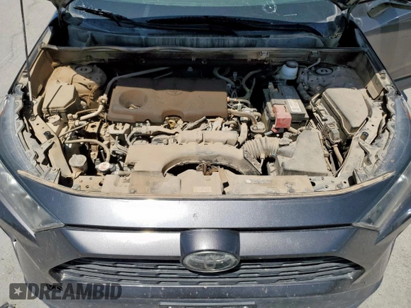 2019 Toyota RAV4 LE with VIN JTMH1RFV5KJ008728, listed as a Copart auction lot 57616855 with 94,242 mi miles and Clean title. Bid and sale history available at DreamBid. Image 12.