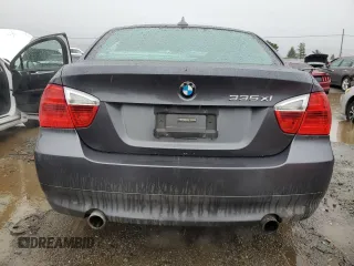 2007 BMW 3 Series 335xi with VIN WBAVD53527A007872, listed as a Copart auction lot 85531504 with 113,704 mi miles and Clean Title. Bid and sale history available at carsss.com. Image 6.