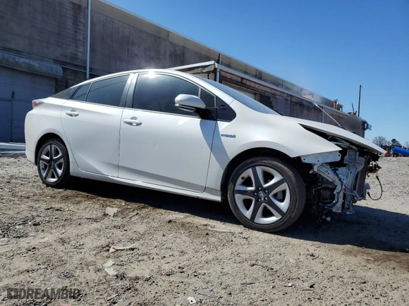 2016 Toyota Prius Four with VIN JTDKARFU0G3001887, listed as a Copart auction lot 49730045 with 124,447 mi miles and Salvage Title. Bid and sale history available at carsss.com. Image 4.