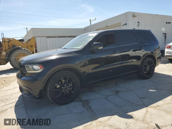 2017 Dodge Durango R/T with VIN 1C4SDHCT0HC789424, listed as a Copart auction lot 57357105 with 119,017 mi miles and Salvage title. Bid and sale history available at DreamBid. Image 1.