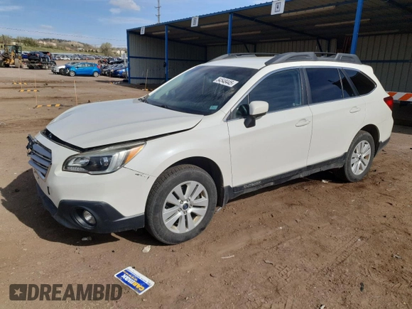 2017 Subaru Outback Premium with VIN 4S4BSACC8H3200466, listed as a Copart auction lot 54548445 with 59,346 mi miles and Clean Title. Bid and sale history available at DreamBid. Image 1.