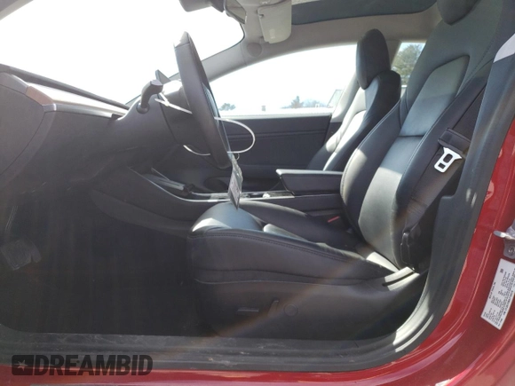 2020 Tesla Model 3 Long Range with VIN 5YJ3E1EB0LF735078, listed as a Copart auction lot 48423235 with 35,306 mi miles and Salvage Title. Bid and sale history available at carsss.com. Image 7.