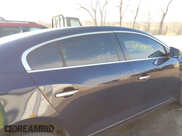2012 Buick LaCrosse Premium 1 with VIN 1G4GD5ERXCF220055, listed as a IAAI auction lot 41710086 with 101,724 mi miles and . Bid and sale history available at DreamBid. Image 13.