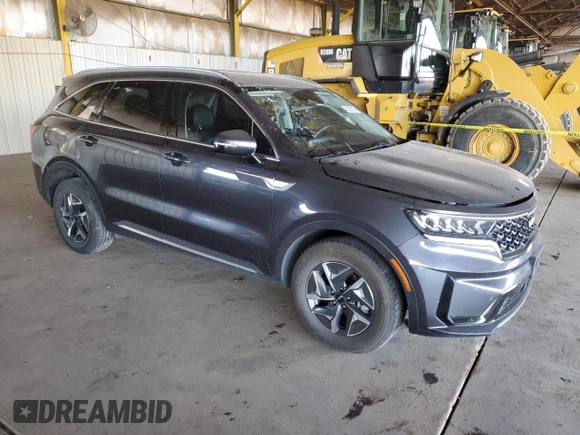 2022 Kia Sorento EX with VIN KNDRH4LG9N5077492, listed as a Copart auction lot 83852184 with 40,829 mi miles and Salvage title. Bid and sale history available at DreamBid. Image 4.