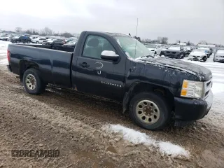 2009 Chevrolet Silverado 1500 Work Truck with VIN 1GCEC14X19Z182262, listed as a Copart auction lot 82851404 with 296,528 mi miles and Clean Title. Bid and sale history available at DreamBid. Image 4.