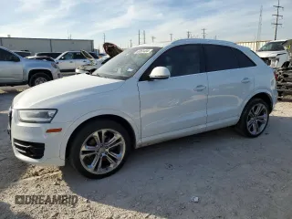 2015 Audi Q3 Prestige with VIN WA1FFCFS2FR008375, listed as a Copart auction lot 40861484 with 128,587 mi miles and . Bid and sale history available at DreamBid. Image 1.
