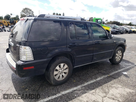 2006 Mercury Mountaineer Premier with VIN 4M2EU38806UJ13528, listed as a Copart auction lot 57497004 with 180,463 mi miles and Salvage Title. Bid and sale history available at carsss.com. Image 3.