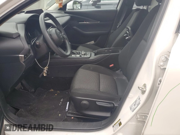 2024 Mazda CX-30 S with VIN 3MVDMBAM8RM639660, listed as a Copart auction lot 62124575 with 24,227 mi miles and Salvage title. Bid and sale history available at DreamBid. Image 7.
