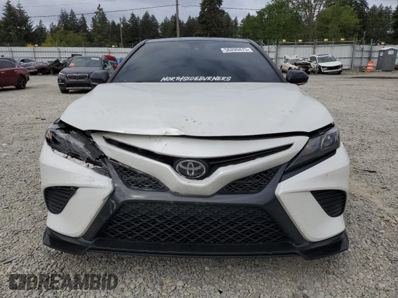 2021 Toyota Camry XSE with VIN 4T1KZ1AKXMU051987, listed as a Copart auction lot 56209475 with 50,161 mi miles and Salvage title. Bid and sale history available at DreamBid. Image 5.