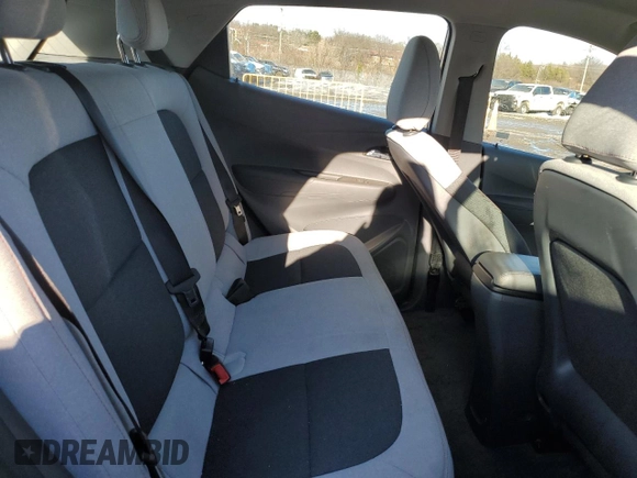 2018 Chevrolet Bolt EV LT with VIN 1G1FW6S02J4111709, listed as a Copart auction lot 87593035 with 37,125 mi miles and Salvage Title. Bid and sale history available at carsss.com. Image 10.