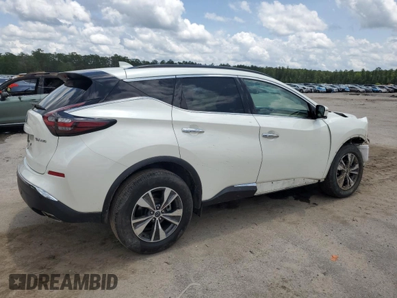 2023 Nissan Murano SV z VIN 5N1AZ2BS0PC103167, wystawiony jako Copart lot #59953675 z przebiegiem 60 448 mil mil oraz Szkoda całkowita • Salvage title. Historia ofert i sprzedaży dostępna na DreamBid. Obrazek 3.