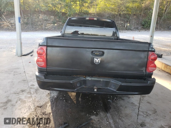 2006 Dodge Dakota SLT with VIN 1D7HE48K96S687404, listed as a Copart auction lot 75668624 with 223,085 mi miles and Clean Title. Bid and sale history available at carsss.com. Image 6.