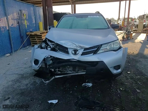 2014 Toyota RAV4 LE with VIN 2T3BFREV9EW206548, listed as a Copart auction lot 45152115 with 100,015 mi miles and Salvage Title. Bid and sale history available at carsss.com. Image 14.