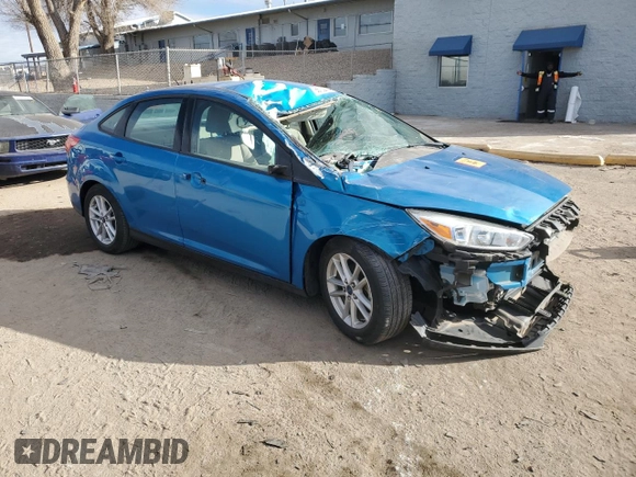 2016 Ford Focus SE with VIN 1FADP3F23GL212607, listed as a Copart auction lot 86732334 with 36,607 mi miles and Salvage title. Bid and sale history available at DreamBid. Image 4.