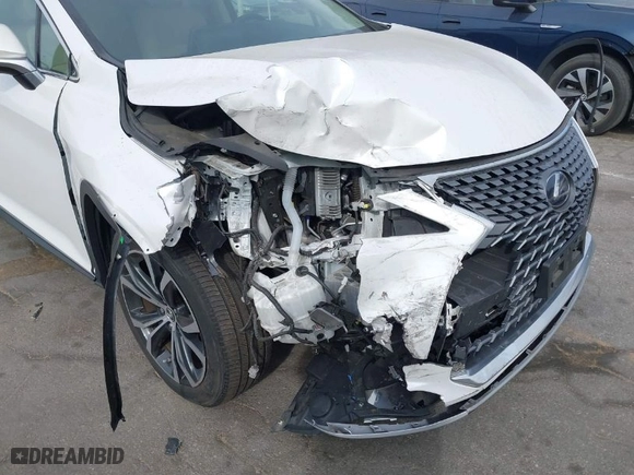2022 Lexus RX with VIN 2T2HGMDA8NC074865, listed as a IAAI auction lot 41361445 with 26,489 mi miles. Bid and sale history available at carsss.com. Image 6.