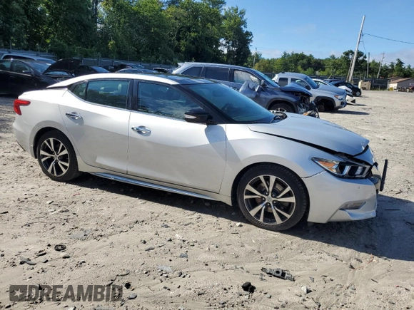 2017 Nissan Maxima SV with VIN 1N4AA6AP7HC432441, listed as a Copart auction lot 67828824 with 87,594 mi miles and Salvage title. Bid and sale history available at DreamBid. Image 4.