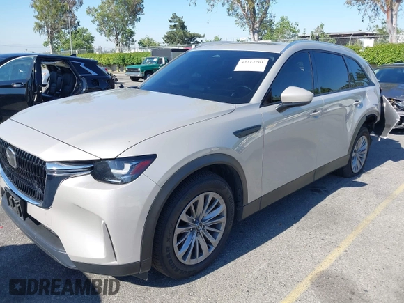 2024 Mazda CX-90 Preferred Plus with VIN JM3KKCHD2R1108548, listed as a IAAI auction lot 42214701 with 41,239 mi miles and . Bid and sale history available at DreamBid. Image 17.
