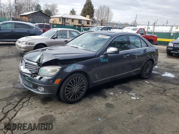2009 Mercedes-Benz C 300 Sport with VIN WDDGF81X79F281415, listed as a Copart auction lot 49566545 with 70,365 mi miles and Salvage title. Bid and sale history available at DreamBid. Image 1.