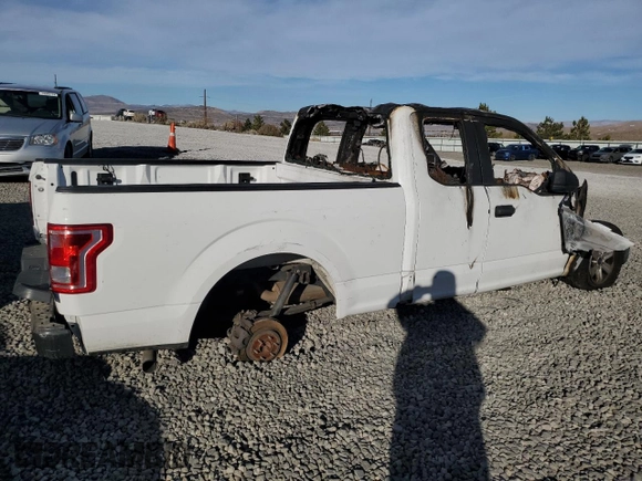 2016 Ford F-150 XL with VIN 1FTEX1CP9GFB12450, listed as a Copart auction lot 47595275 with Not Provided miles and Non Repairable. Bid and sale history available at carsss.com. Image 3.