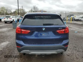 2017 BMW X1 xDrive28i with VIN WBXHT3C3XH5F69573, listed as a Copart auction lot 52719715 with 93,981 mi miles and Salvage Title. Bid and sale history available at DreamBid. Image 6.