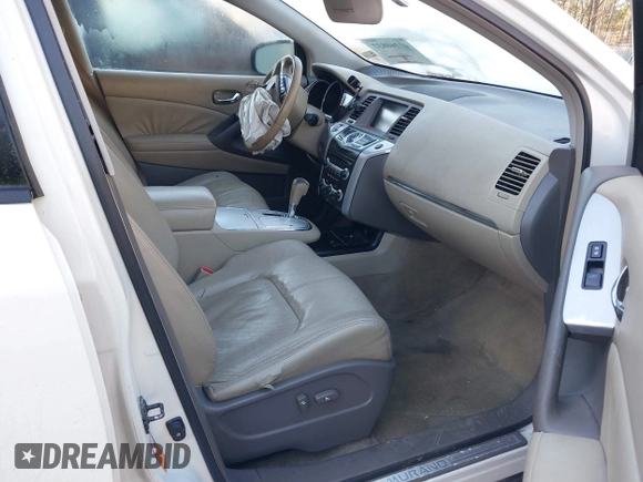 2009 Nissan Murano S with VIN JN8AZ18W79W141106, listed as a IAAI auction lot 41260837 with 142,430 mi miles and . Bid and sale history available at DreamBid. Image 5.
