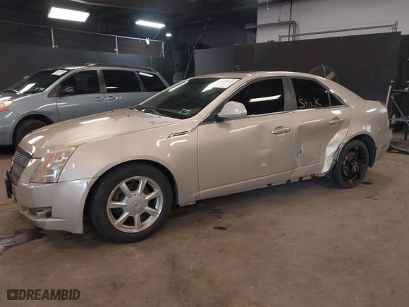 2009 Cadillac CTS AWD w/1SA with VIN 1G6DG577590157729, listed as a IAAI auction lot 41878455 with 169,139 mi miles. Bid and sale history available at carsss.com. Image 19.