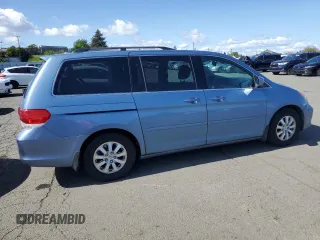 2010 Honda Odyssey EX-L with VIN 5FNRL3H75AB023925, listed as a Copart auction lot 51528745 with 134,982 mi miles and Salvage Title. Bid and sale history available at carsss.com. Image 3.