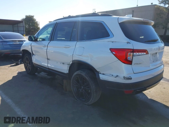 2021 Honda Pilot Special Edition with VIN 5FNYF6H21MB052464, listed as a IAAI auction lot 41742801 with 69,790 mi miles. Bid and sale history available at carsss.com. Image 3.
