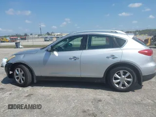 2008 Infiniti EX Journey with VIN JNKAJ09F28M356140, listed as a IAAI auction lot 41795364 with 176,592 mi miles and . Bid and sale history available at DreamBid. Image 14.