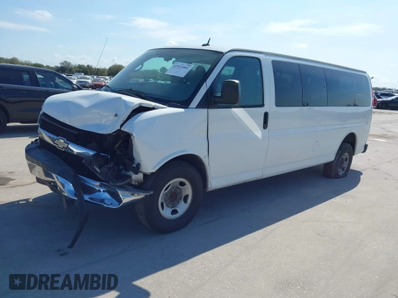 2013 Chevrolet Express Passenger LT с VIN 1GAZG1FG1D1192177, выставлен на аукционе IAAI как лот 41521801 с пробегом 100 323 миль миль и . История ставок и продаж доступна на DreamBid. Изображение 2.