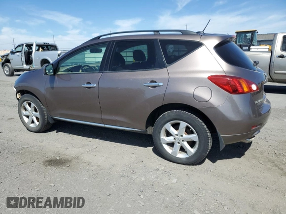 2009 Nissan Murano S with VIN JN8AZ18WX9W142797, listed as a Copart auction lot 54990065 with 205,394 mi miles and Clean Title. Bid and sale history available at carsss.com. Image 2.