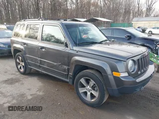 2017 Jeep Patriot High Altitude with VIN 1C4NJRFB1HD110320, listed as a IAAI auction lot 41152170 with 88,341 mi miles. Bid and sale history available at carsss.com. Image 1.