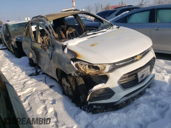 2018 Chevrolet Trax LT with VIN 3GNCJPSB3JL158698, listed as a Copart auction lot 54160035 with 65,050 mi miles and Clean Title. Bid and sale history available at carsss.com. Image 1.