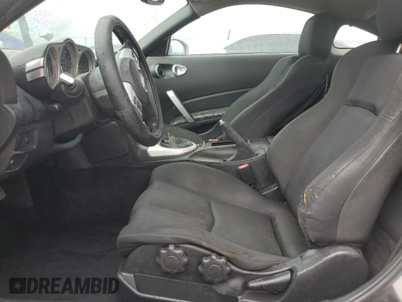 2007 Nissan 350Z with VIN JN1BZ34D97M504923, listed as a Copart auction lot 73933914 with Not Provided miles and Salvage Title. Bid and sale history available at DreamBid. Image 7.