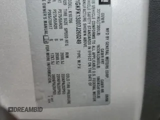 2007 GMC Yukon SLE z VIN 1GKFK13007J260249, wystawiony jako Copart lot #57646525 z przebiegiem 325 491 mil mil oraz Szkoda całkowita • Salvage title. Historia ofert i sprzedaży dostępna na DreamBid. Obrazek 13.